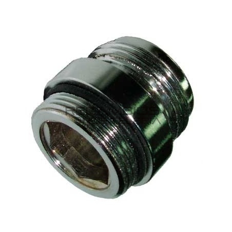 Adaptador M-M 1/2" para mástil grifo ducha