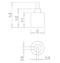 Cartucho para válvula