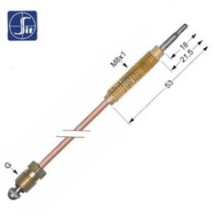Termopar SIT M8x1 L 600mm