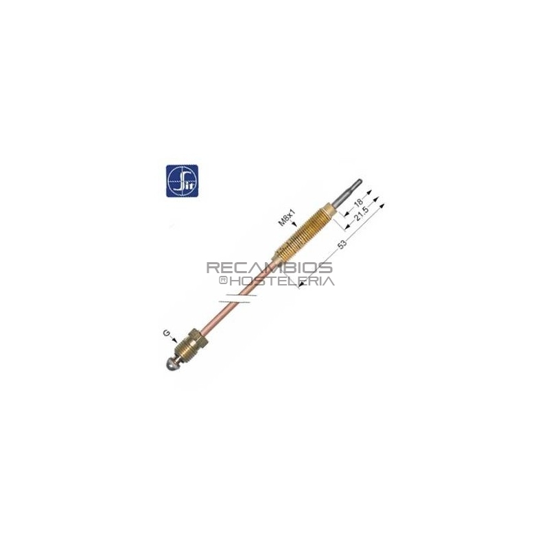 Termopar SIT M8x1 L 600mm Termopar SIT M8x1 L 600mm