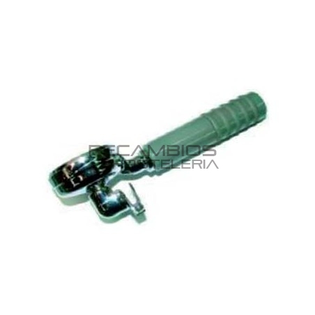 Portafiltro 2 Vías Inclinado Gris G6