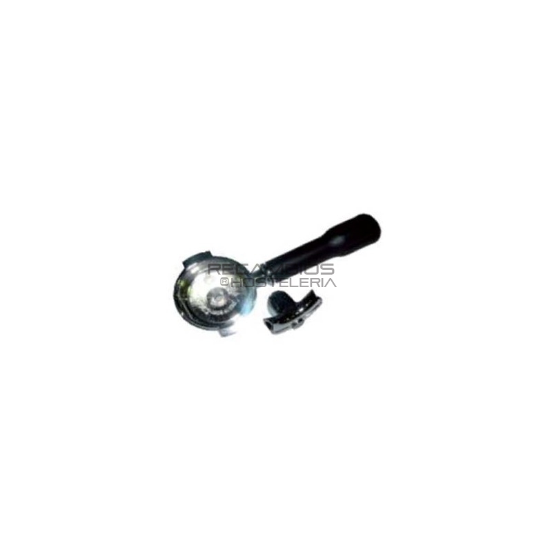 Portafiltro 2 Vias Negro