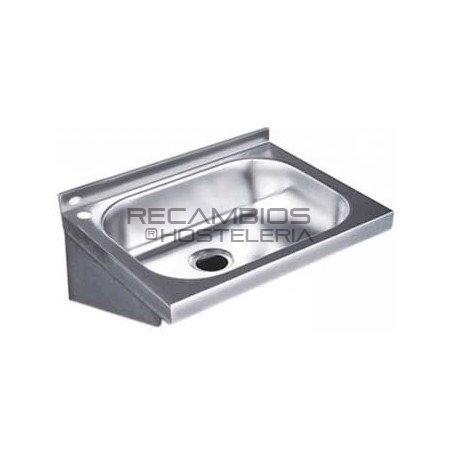 Lavamanos 400mm x 320mm x 180mm acero inoxidable