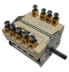 Conmutador de 5 posiciones 3NO/1CO 