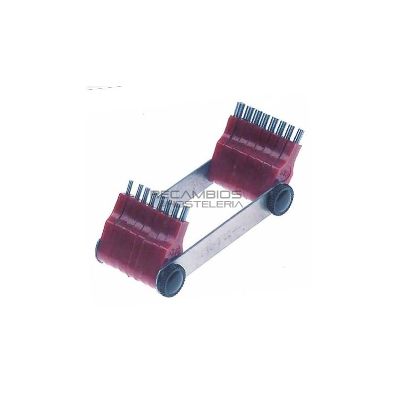 Set 16 medidores calibre chiclé 1,5- 3 mm