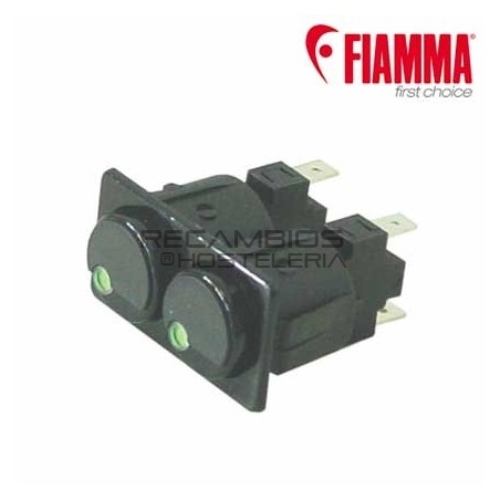 Conmutadores combinados medida de montaje FIAMMA