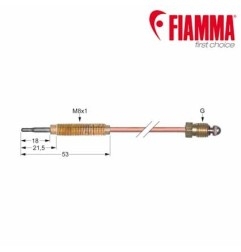 Termopar SIT M8x1 L 220mm FIAMMA