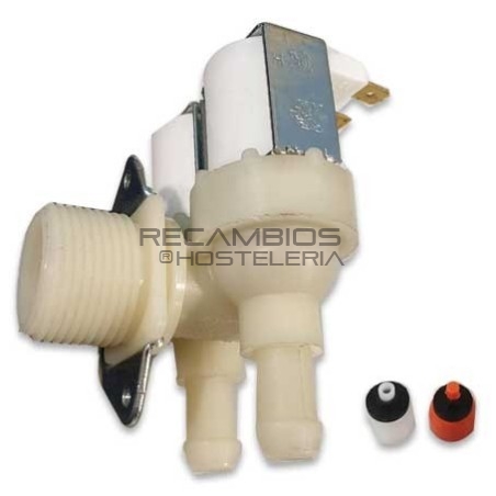 Electroválvula 2 vias vertical CON reductor