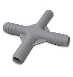 Racor en cruz de Ø12 mm