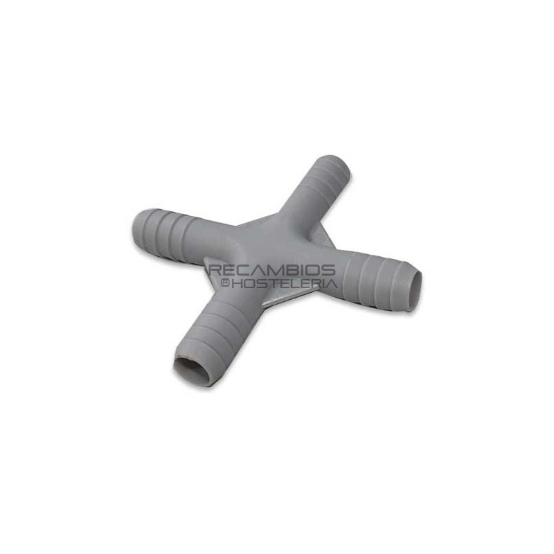Racor en cruz de Ø12 mm