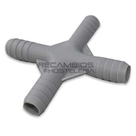 Racor en cruz de Ø12 mm