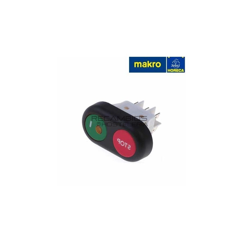 Interruptor pulsante cortadora Select Horeca