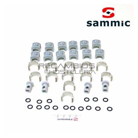 Boquilla aclarado + tapones lavavajillas Sammic