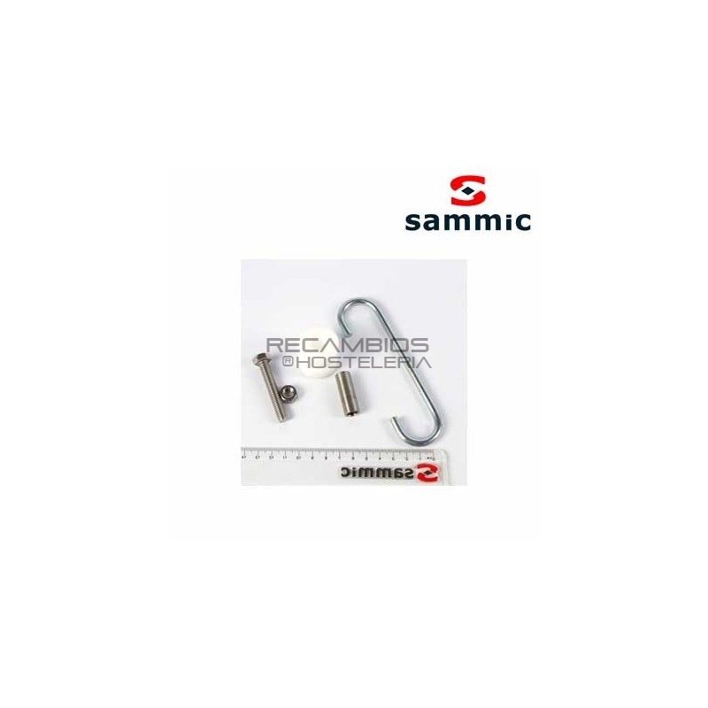Gancho fijación muelle lavavajillas Sammic