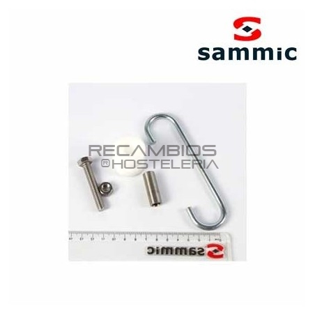 Gancho fijación muelle lavavajillas Sammic