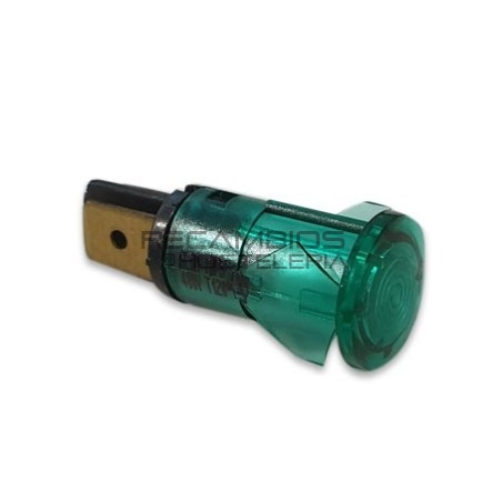 Piloto-bombilla señal verde 400V