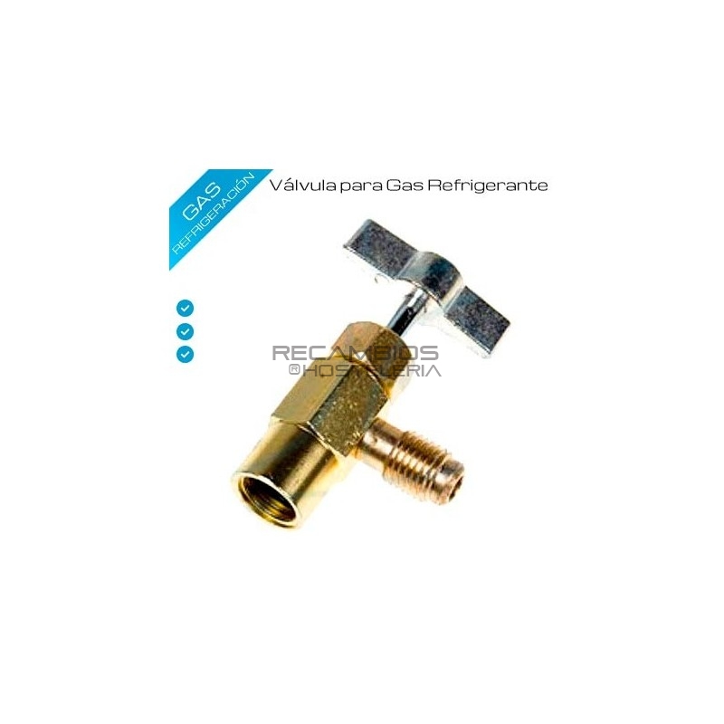Válvula para Bombona Refrigerante Válvula para Bombona Refrigerante