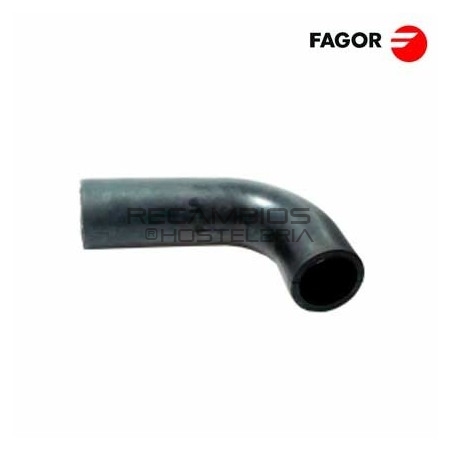 Manguito codo goma Ø78x60x9mm 210x100mm Fagor