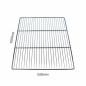 Parrilla acero inoxidable 650x530mm GN 2/1