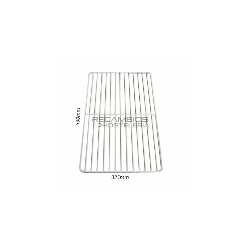 Parrilla acero plastificado 325x530mm Parrilla acero plastificado 325x530mm