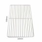 Parrilla acero plastificado 325x530mm Parrilla acero plastificado 325x530mm