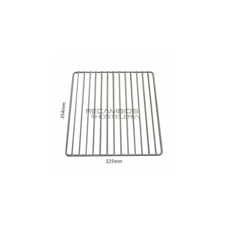 Rejilla acero inoxidable 325x354mm GN 2/3