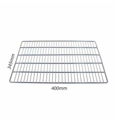 Rejilla acero cromado 400x345mm