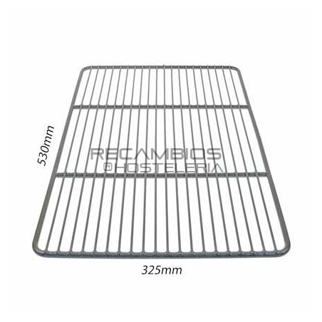 Parrilla acero plastificado 325x530mm