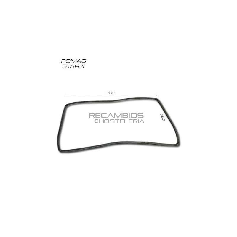 Burlete puerta horno Romag Star 4 ( 8 grapas )