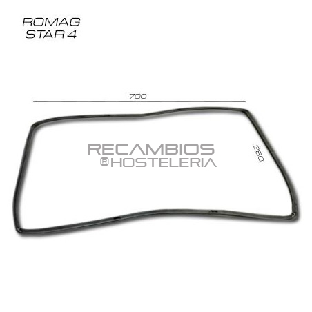 Burlete puerta horno Romag Star 4