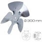 Aspa ventilador soplado Ø300 mm