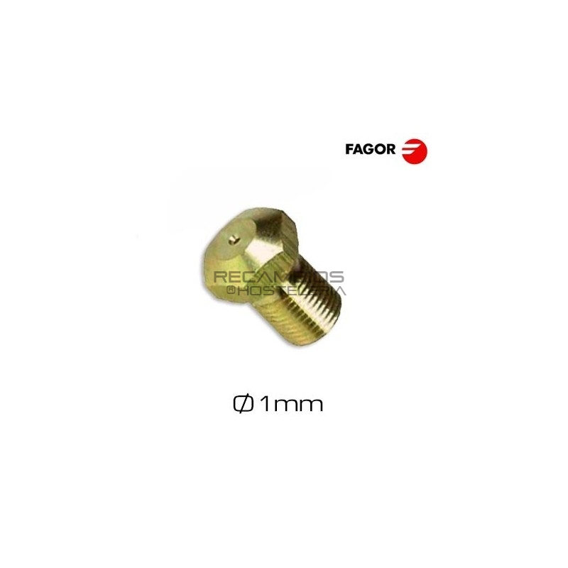 Inyector Ø1,1 mm GLP M10x1 Fagor
