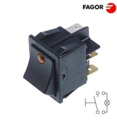 Interruptor ambar 30x22 Fagor FI-64