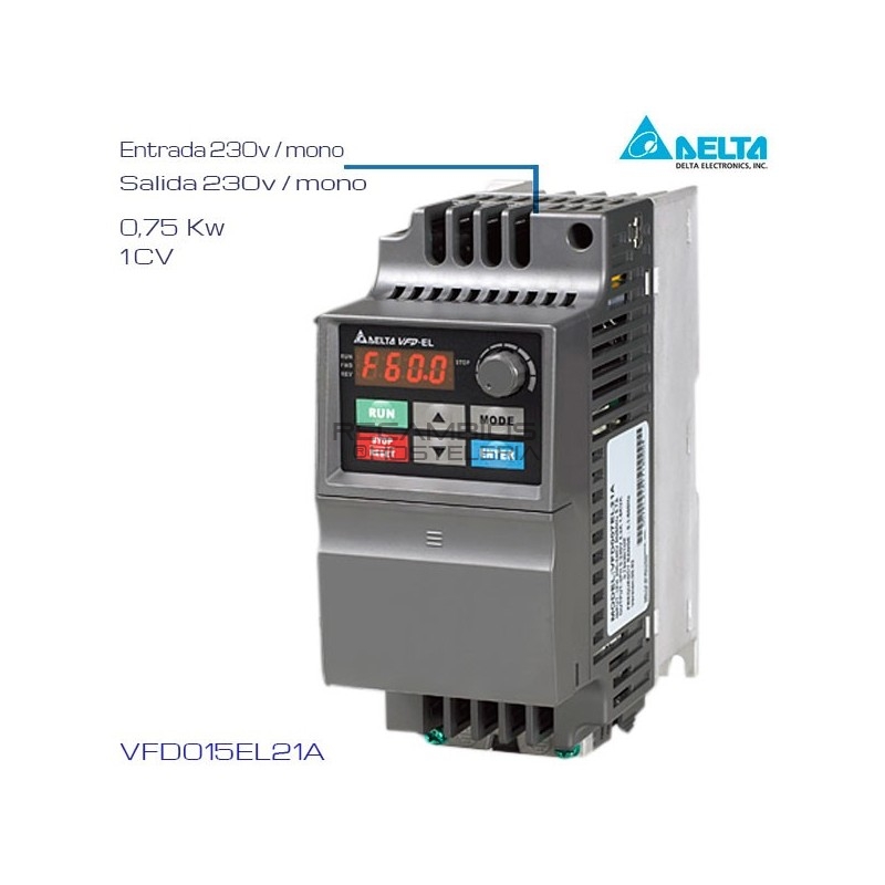 Variador de Frecuencia 230V 1 Cv