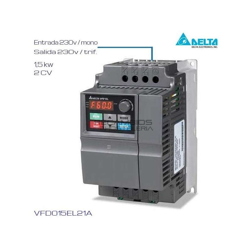 Variador de Frecuencia 230V 2 Cv