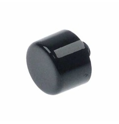Botón negro Ø12mm lavavajillas Aristarco
