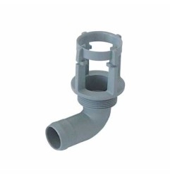 Racor codo desagüe ø 30mm lavavajillas Crystal Line