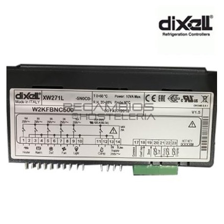 Controlador electrónico DIXELL XW271L -5N0C0