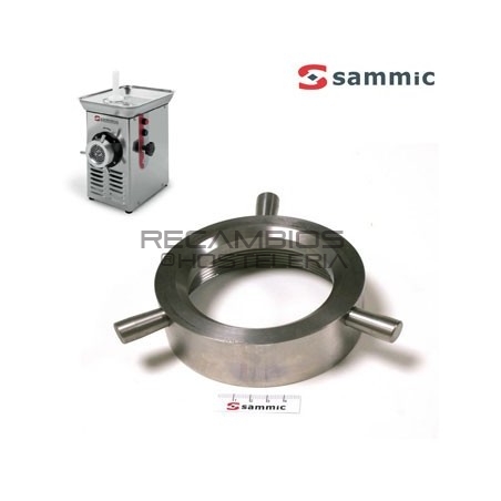 Tuerca boca inox Picadora Sammic PS32