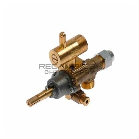 Grifo de gas tipo PEL22S con salida boquilla