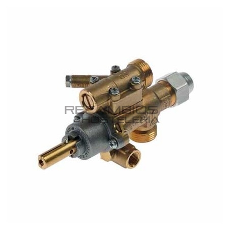 Grifo gas tipo 22S/O (tubo ø 12mm) PEL