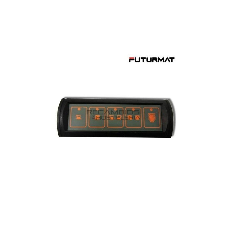 Botonera electronica cafetera Futurmat