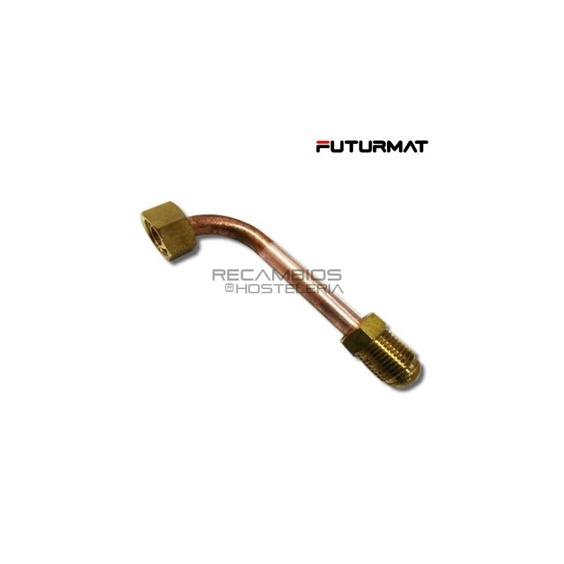 Tubo de cobre calderín a grupo Futurmat Tubo de cobre calderín a grupo Futurmat