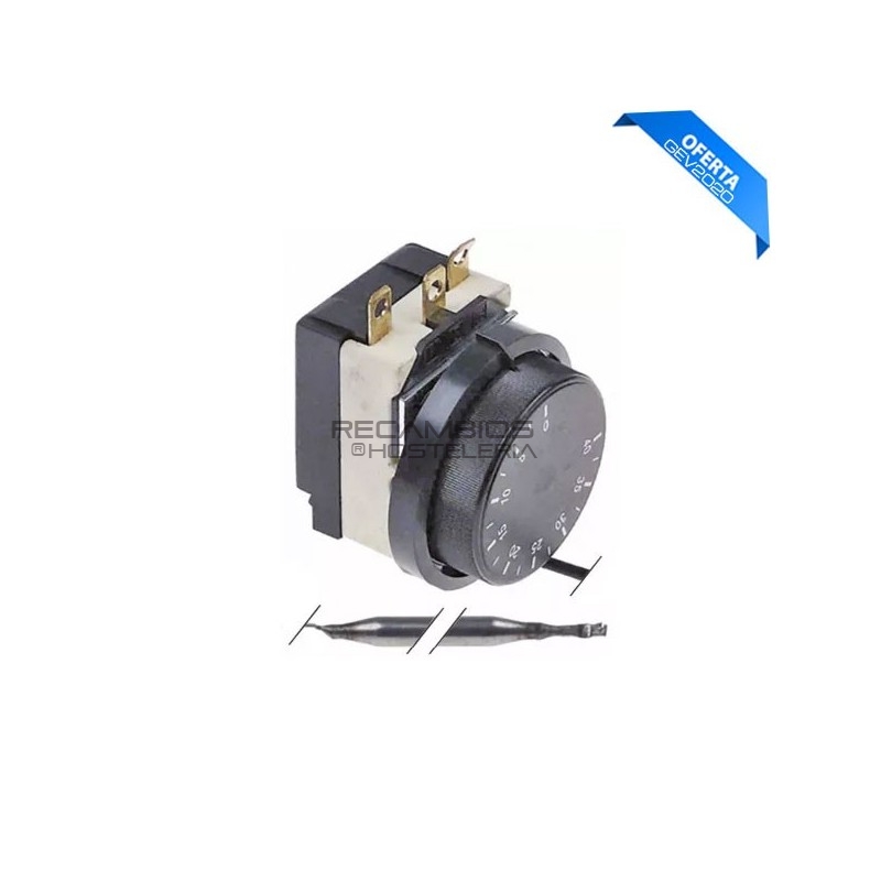 Termóstato de trabajo 0 a +40°C Termóstato de trabajo 0 a +40°C