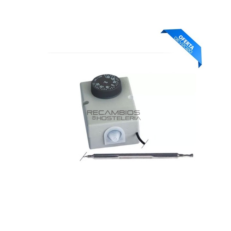 Termóstato margen de trabajo -35 a +35°C