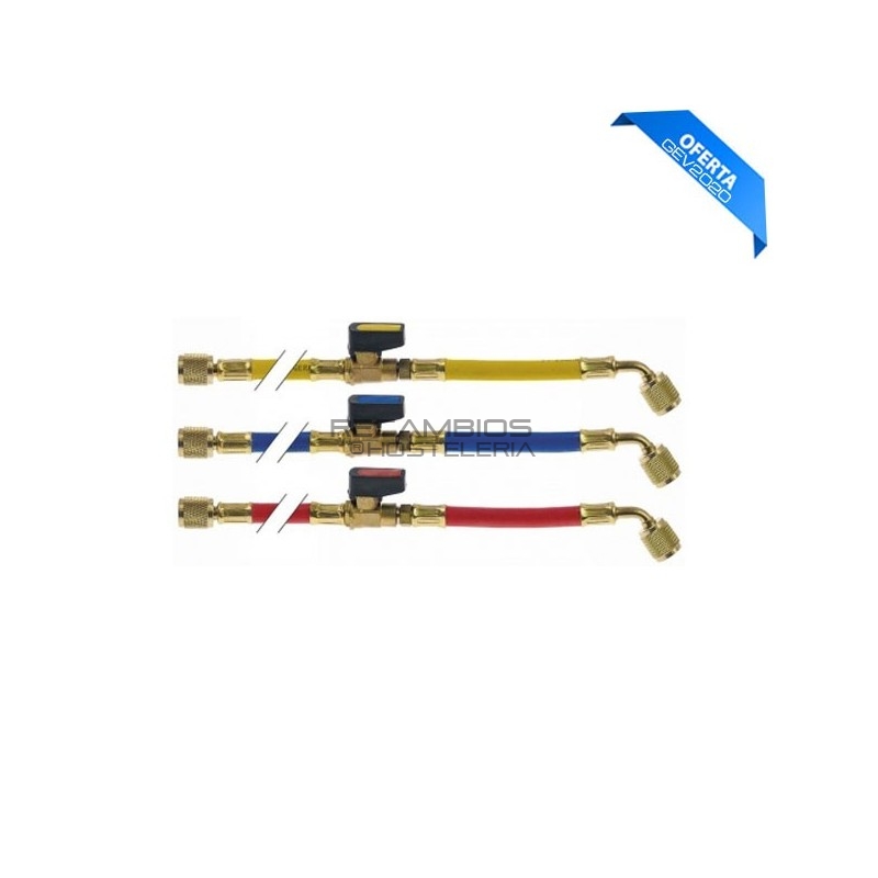 Tubos válvulas flexible (3 piezas)