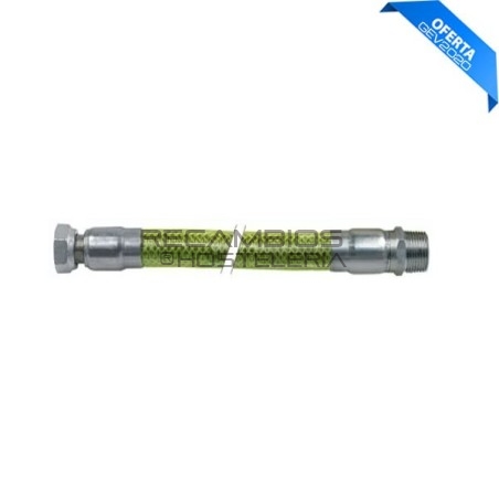 Tubo de gas con recubierta m/h