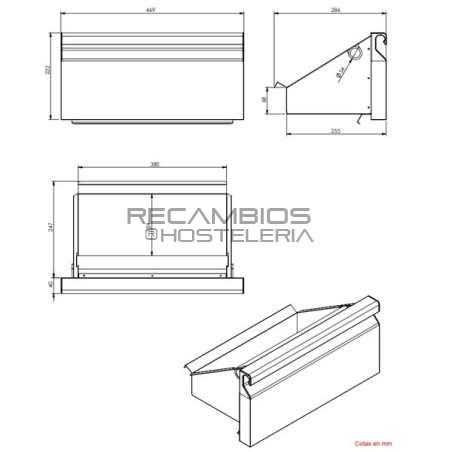 Tolva para cafetero Coreco-Docriluc