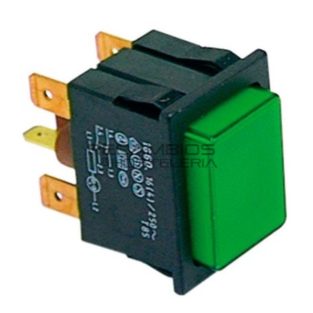 Interruptor pulsador 30x22 