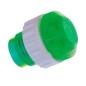 Casquillo protector bombilla verde